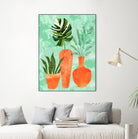 Water My Plants by Uma Gokhale on GIANT ART - green digital painting