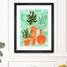 Water My Plants by Uma Gokhale on GIANT ART - green digital painting