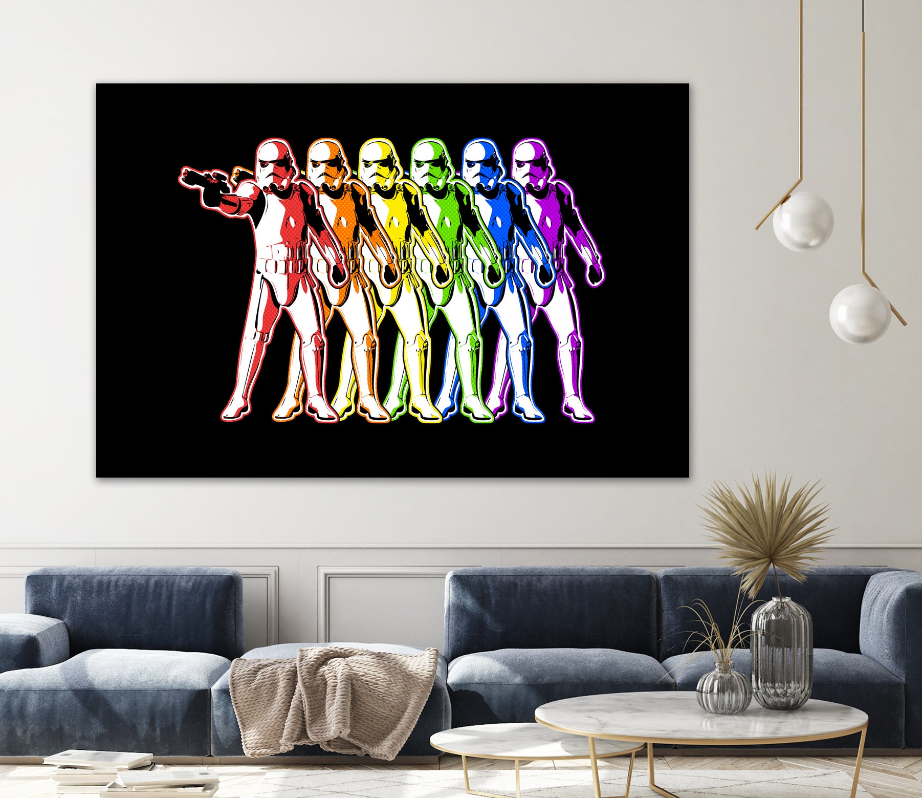 Stormtrooper | Pop Art by William Cuccio on GIANT ART - black digital painting