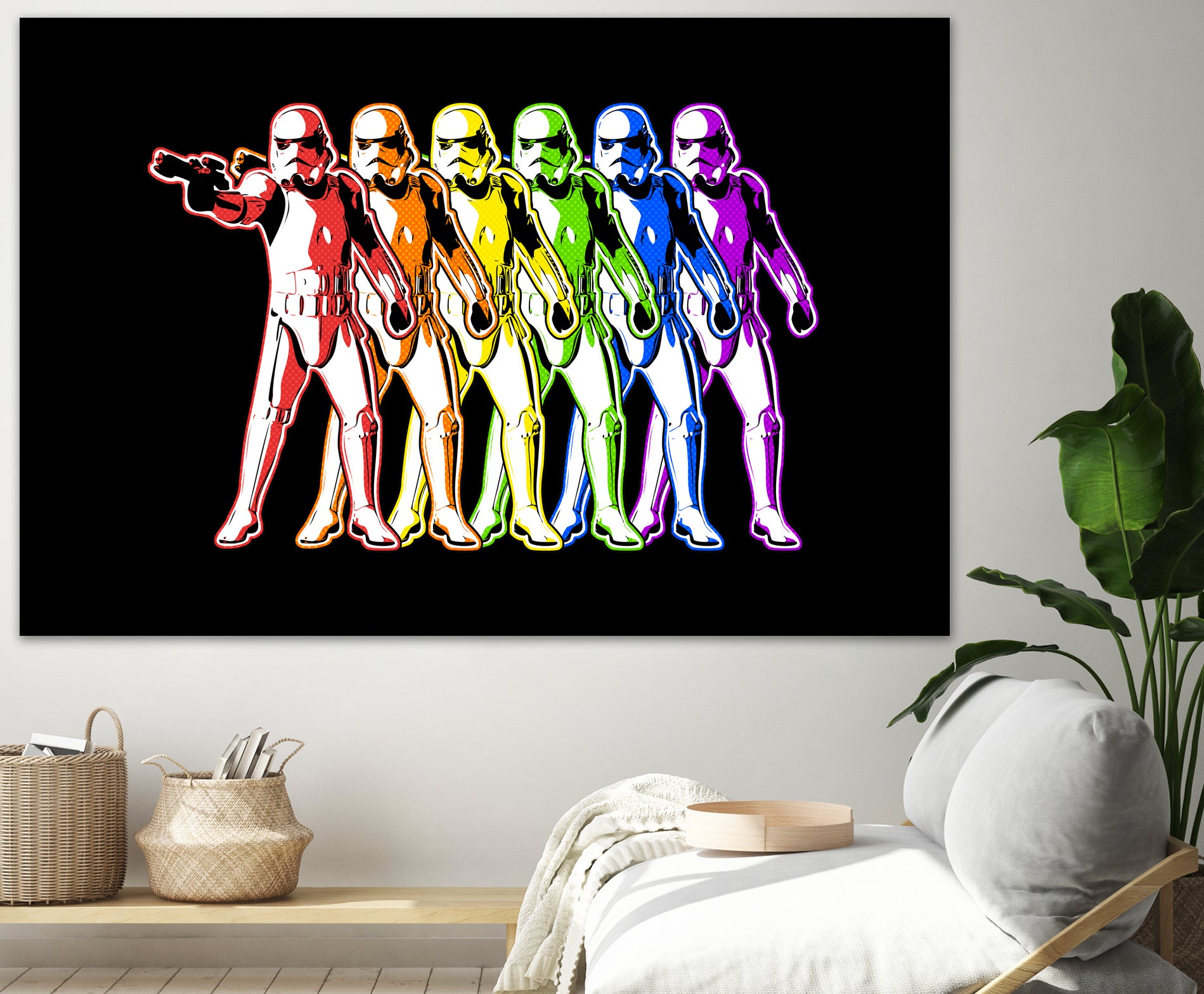 Stormtrooper | Pop Art by William Cuccio on GIANT ART - black digital painting