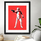 Stormtrooper | Pop Art by William Cuccio on GIANT ART - red digital painting