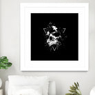 Skull X (bw) by Solti Balázs on GIANT ART - black digital painting