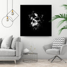 Skull X (bw) by Solti Balázs on GIANT ART - black digital painting