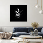 Skull X (bw) by Solti Balázs on GIANT ART - black digital painting