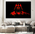 Darth Vader | Pop Art by William Cuccio on GIANT ART - black digital painting