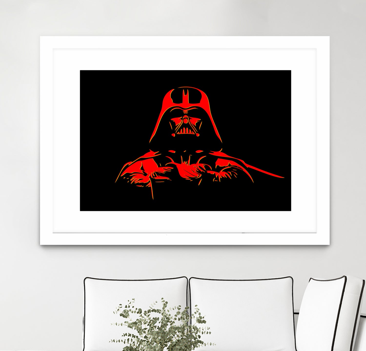 Darth Vader | Pop Art by William Cuccio on GIANT ART - black digital painting