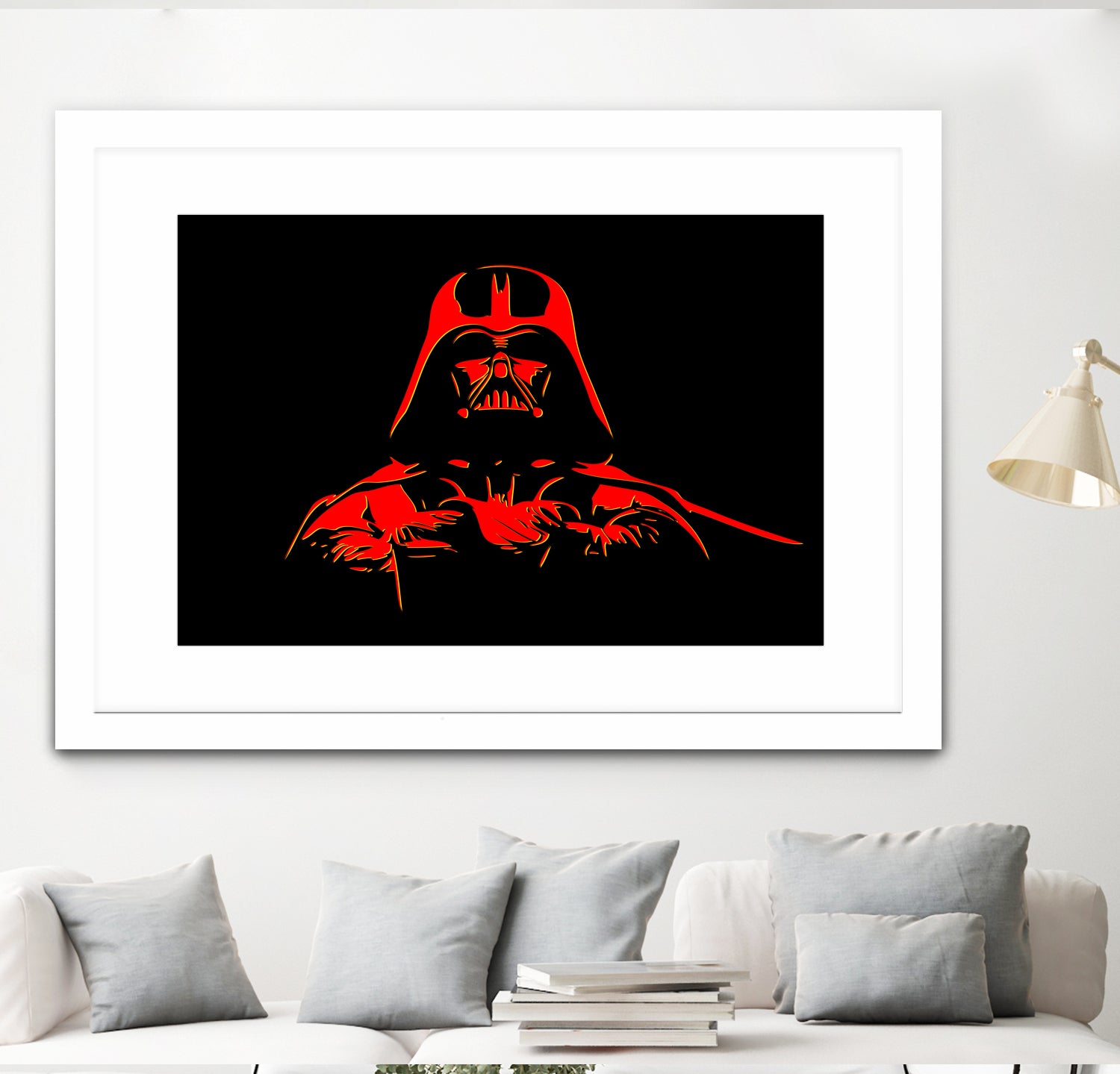 Darth Vader | Pop Art by William Cuccio on GIANT ART - black digital painting