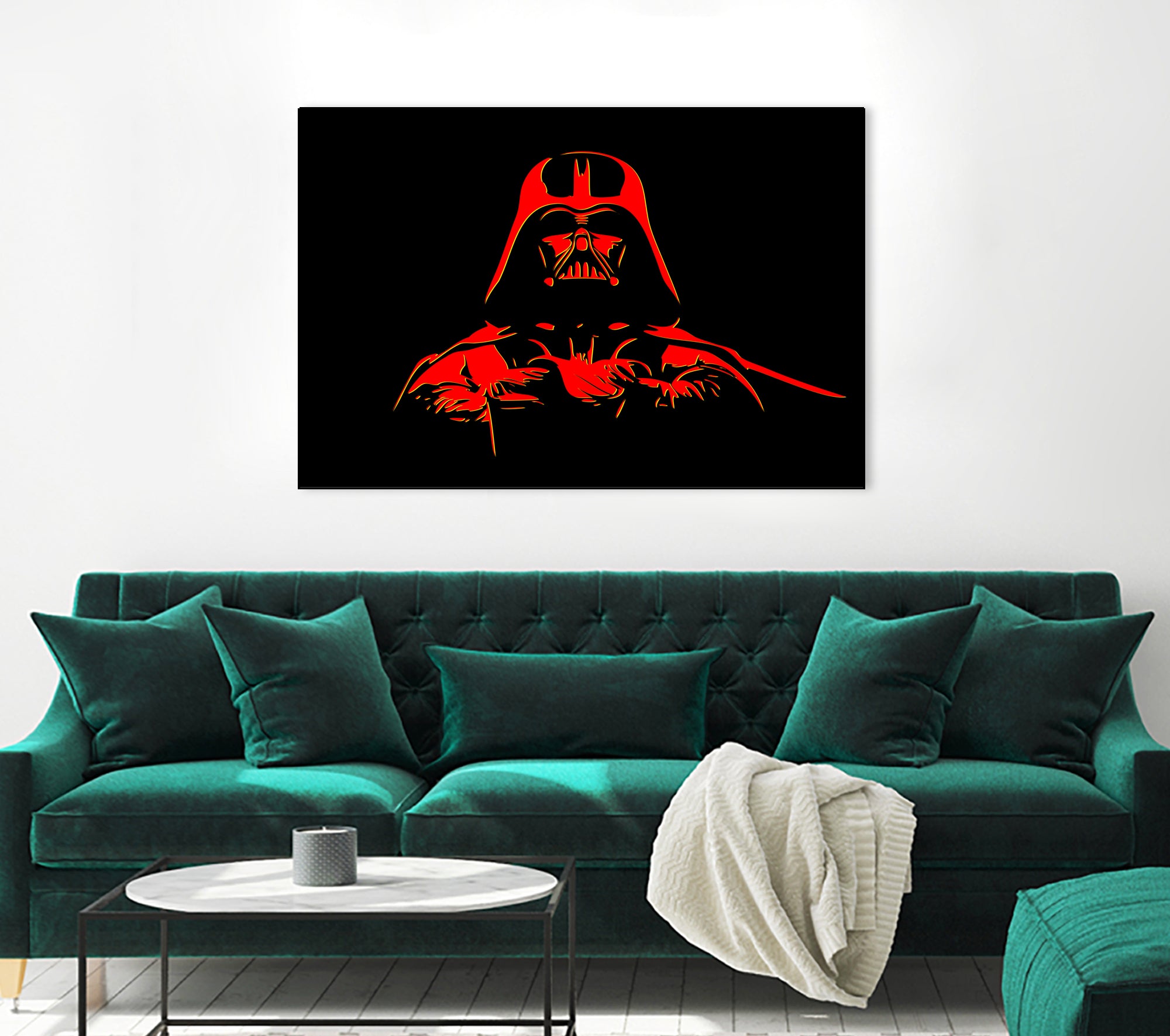 Darth Vader | Pop Art by William Cuccio on GIANT ART - black digital painting