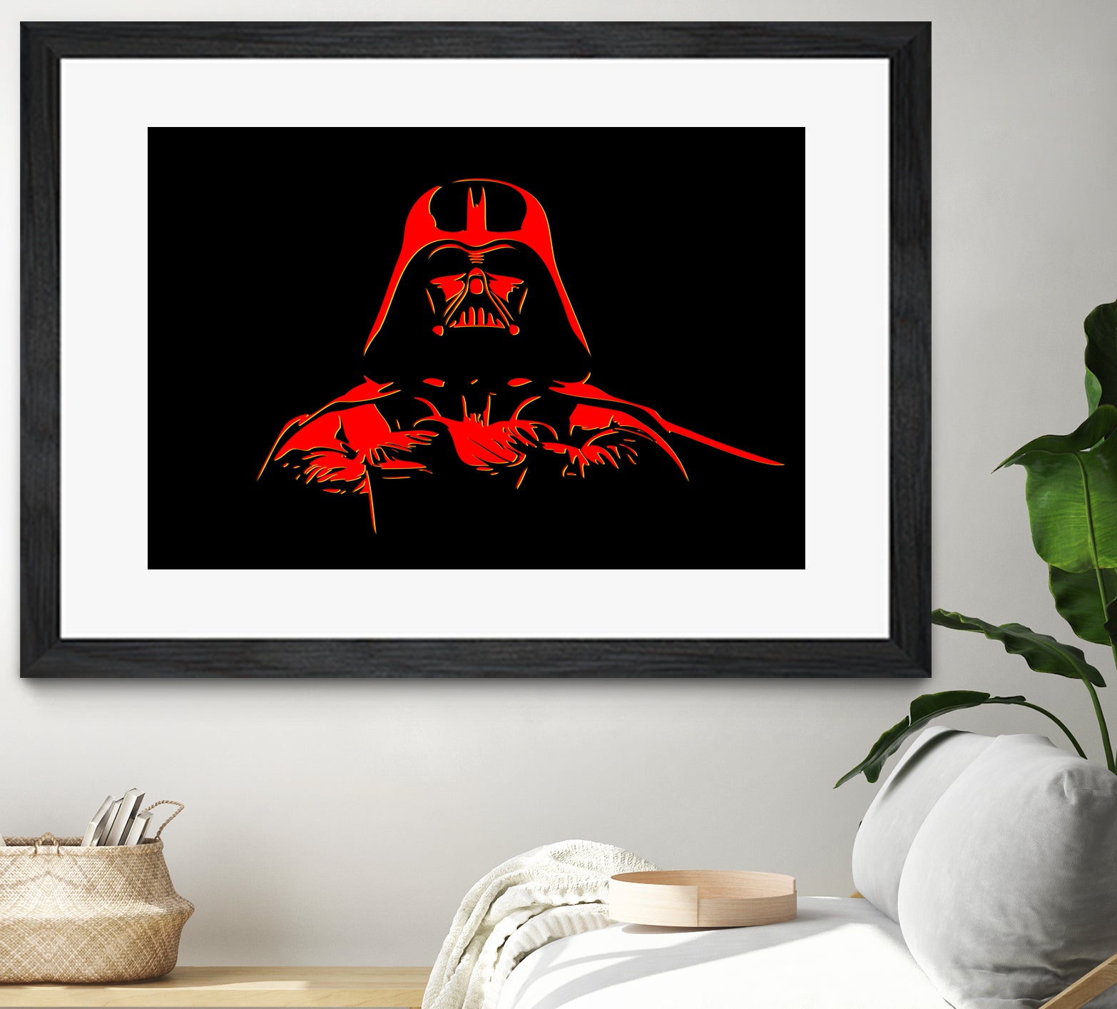 Darth Vader | Pop Art by William Cuccio on GIANT ART - black digital painting