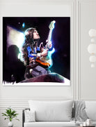 Frusciante Slane Castle by Charlie Casado on GIANT ART - black digital drawing