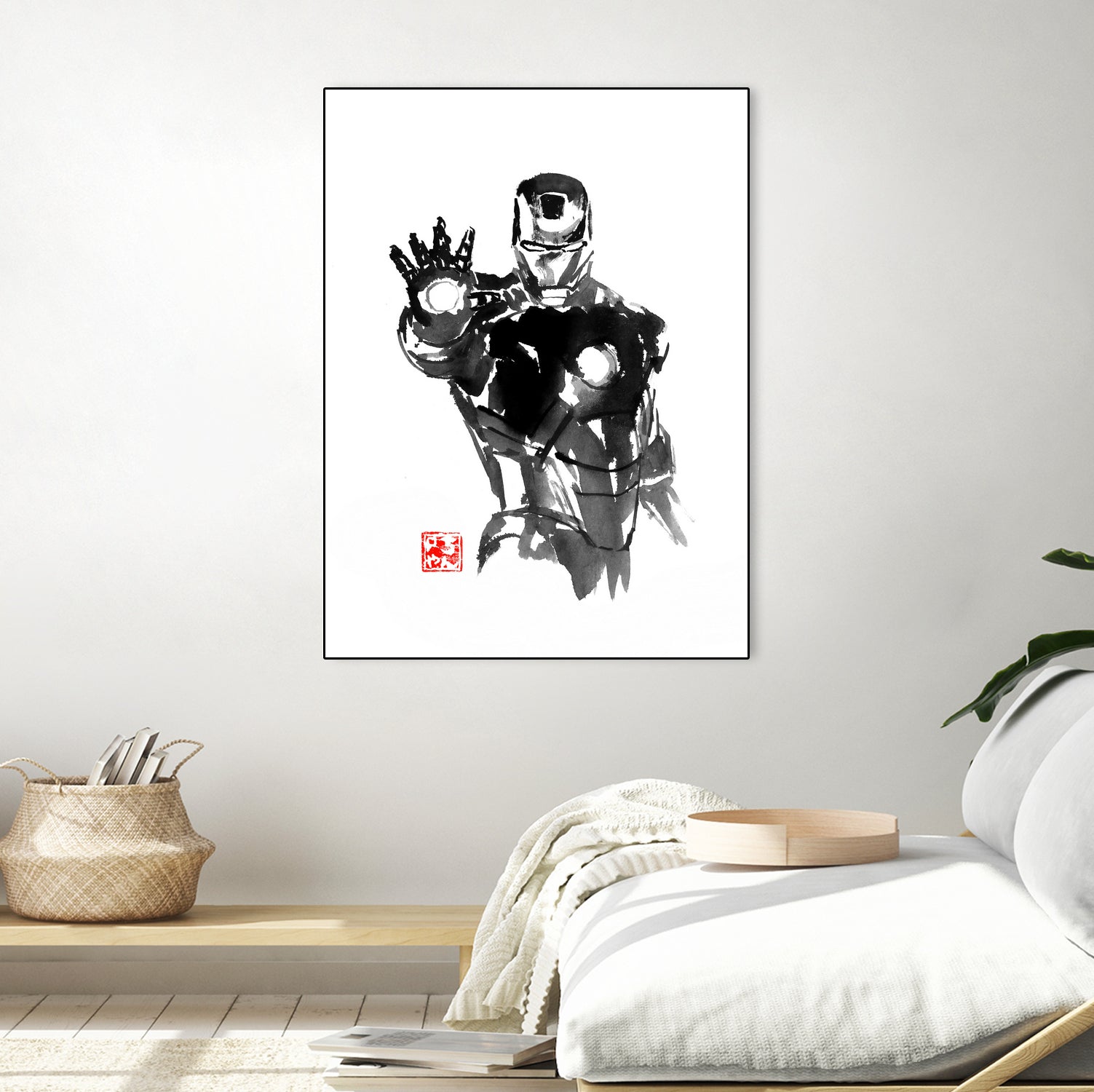 iron man by philippe imbert on GIANT ART - black character design