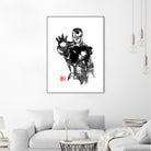 iron man by philippe imbert on GIANT ART - black character design