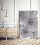 Ripples, three loci by Victor Fitzsimons on GIANT ART - black mixed media