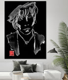 mylene farmer by philippe imbert on GIANT ART - black character design