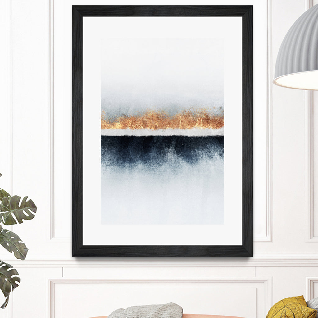 Horizon by Elisabeth Fredriksson on GIANT ART - white mixed media