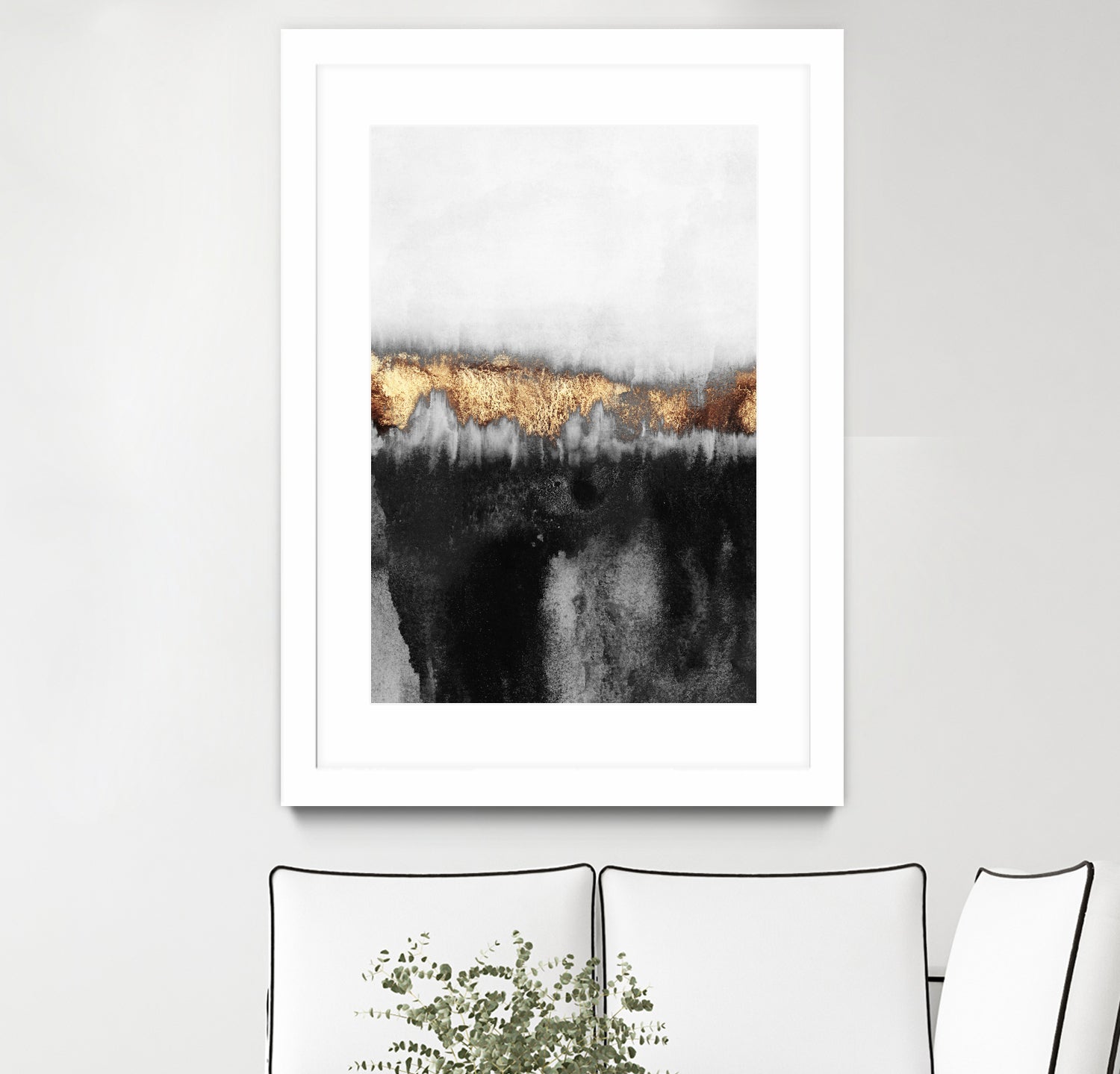 Gloomy by Elisabeth Fredriksson on GIANT ART - gray mixed media