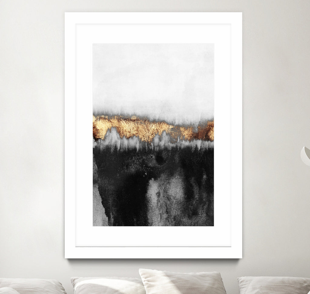 Gloomy by Elisabeth Fredriksson on GIANT ART - gray mixed media