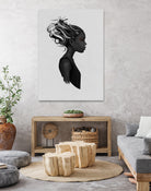 Hard To Say by Ruben Ireland on GIANT ART - black digital painting