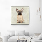 Mr French Bulldog by Roberta Jean Pharelli on GIANT ART - white digital painting