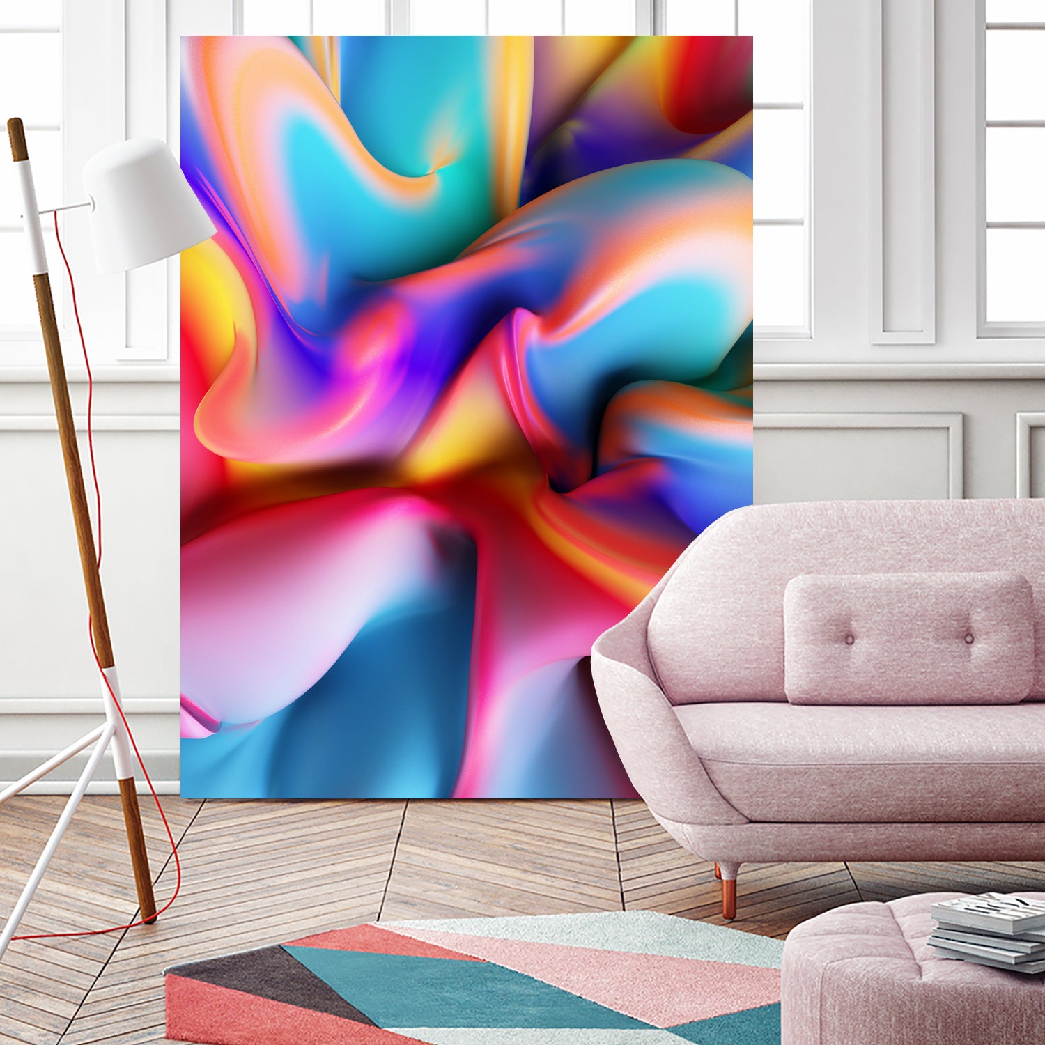 Paint Colorful Splash by Danny Jardim on GIANT ART - yellow digital painting