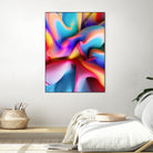 Paint Colorful Splash by Danny Jardim on GIANT ART - yellow digital painting