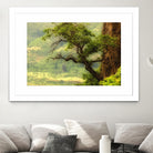 Nature mountain sunrise landscape tree by Retno Asih Mustakimah on GIANT ART - green photo manipulation