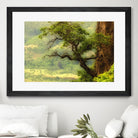 Nature mountain sunrise landscape tree by Retno Asih Mustakimah on GIANT ART - green photo manipulation