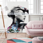 Flower beauty u02 by Menelaos Trompoukis on GIANT ART - white digital painting