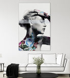 Flower beauty u02 by Menelaos Trompoukis on GIANT ART - white digital painting