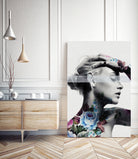 Flower beauty u02 by Menelaos Trompoukis on GIANT ART - white digital painting