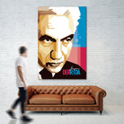 Jacques Derrida by Ahmad Taufiq on GIANT ART - brown digital drawing