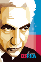 Jacques Derrida by Ahmad Taufiq on GIANT ART - brown digital drawing