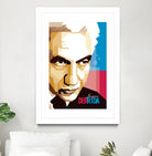 Jacques Derrida by Ahmad Taufiq on GIANT ART - brown digital drawing