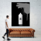 Chanel Spray Paint by Alexandre Venancio on GIANT ART - black digital painting