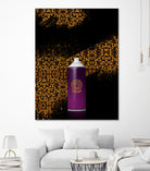 Versace Spray Paint by Alexandre Venancio on GIANT ART - black digital painting