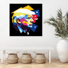 We Call him "Trump" by Robby Fathur on GIANT ART - white photo illustration