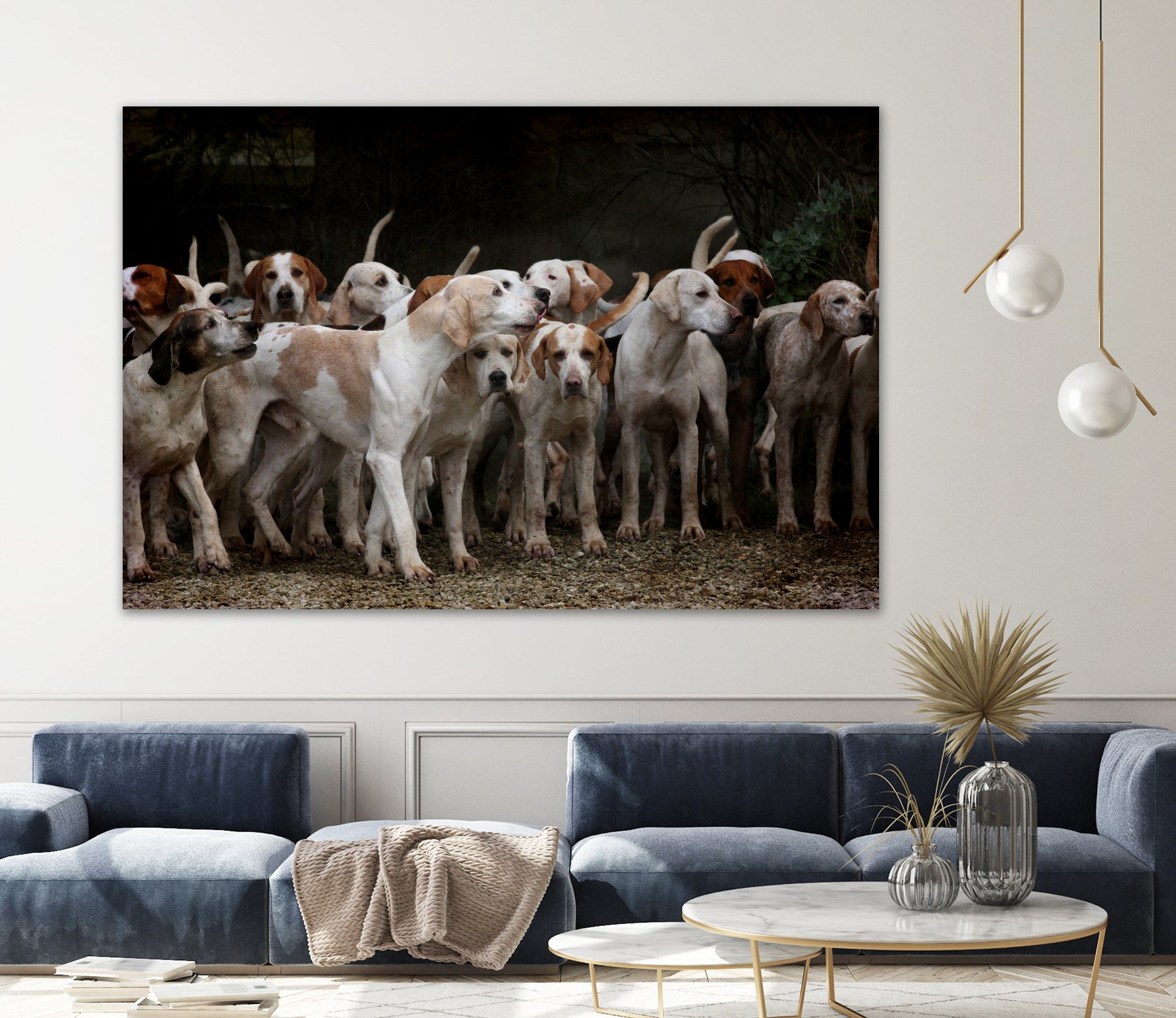 dog herd canine animal pet hounds by Retno Asih Mustakimah on GIANT ART - brown photo manipulation