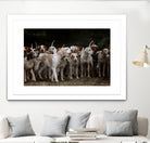 dog herd canine animal pet hounds by Retno Asih Mustakimah on GIANT ART - brown photo manipulation