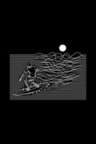 Surf Line by Afif Quilimo on GIANT ART - black digital painting