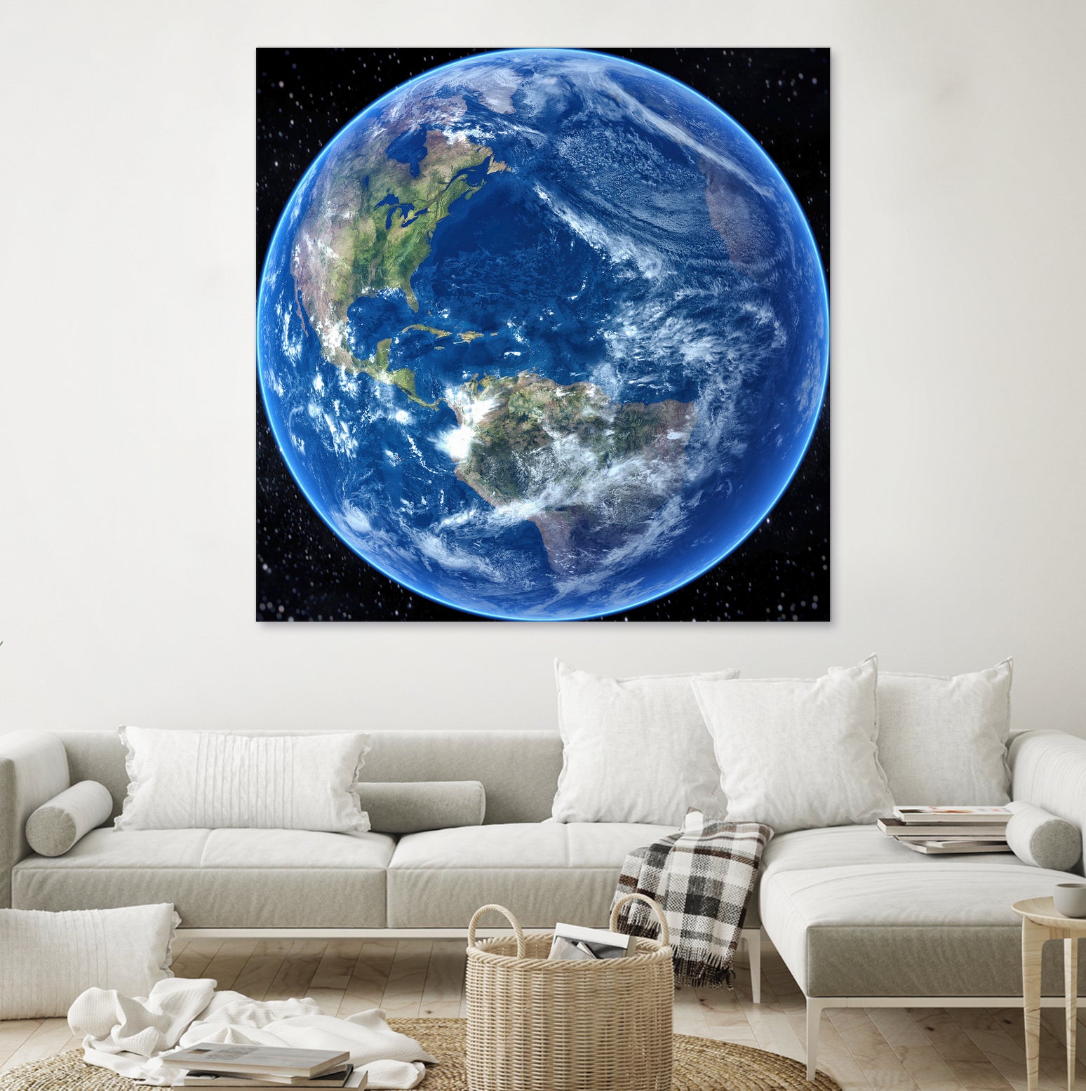 Planet Earth by Tenyo Marchev on GIANT ART - black 3d art