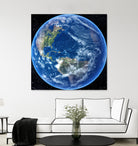 Planet Earth by Tenyo Marchev on GIANT ART - black 3d art