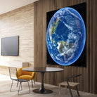 Planet Earth by Tenyo Marchev on GIANT ART - black 3d art