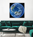 Planet Earth by Tenyo Marchev on GIANT ART - black 3d art