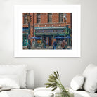 J&M Cafe and Cardroom by Darryl Brooks on GIANT ART - blue photo illustration