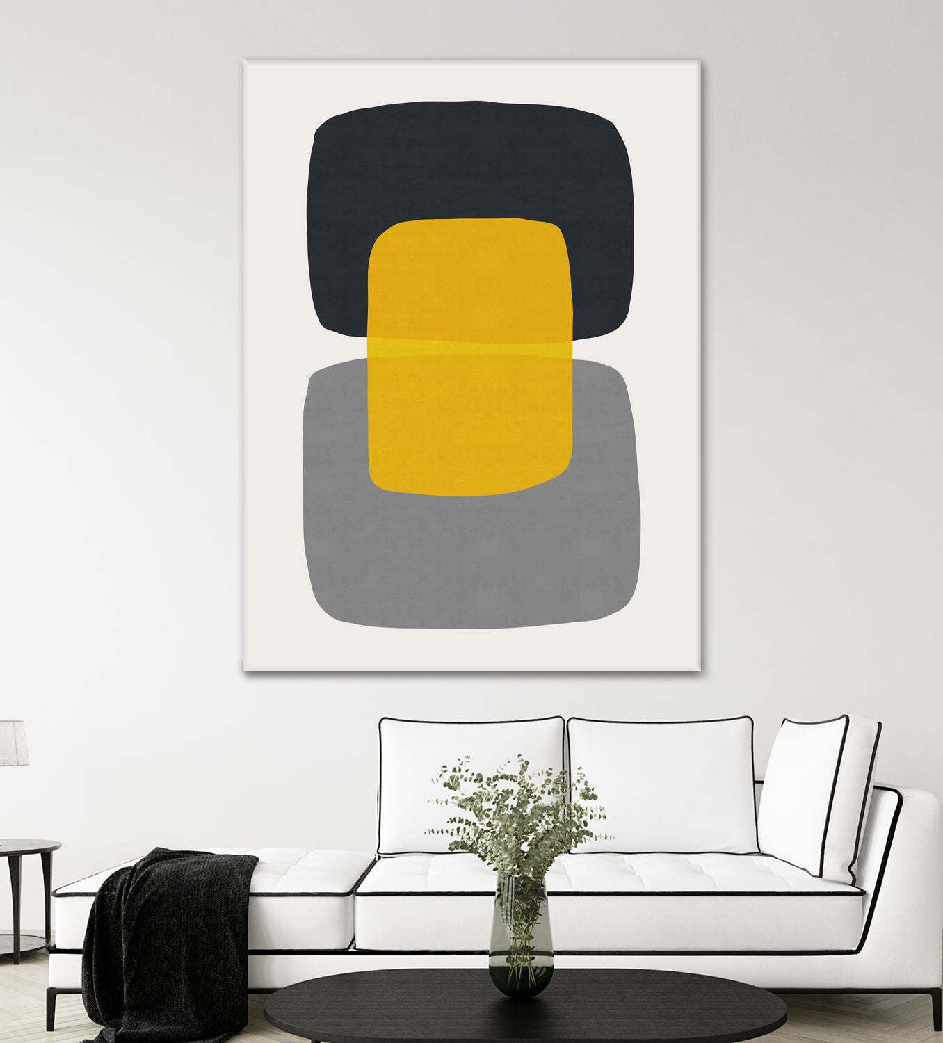 Abstract II by Vitor Costa on GIANT ART - yellow vector illustration