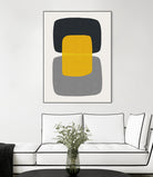 Abstract II by Vitor Costa on GIANT ART - yellow vector illustration