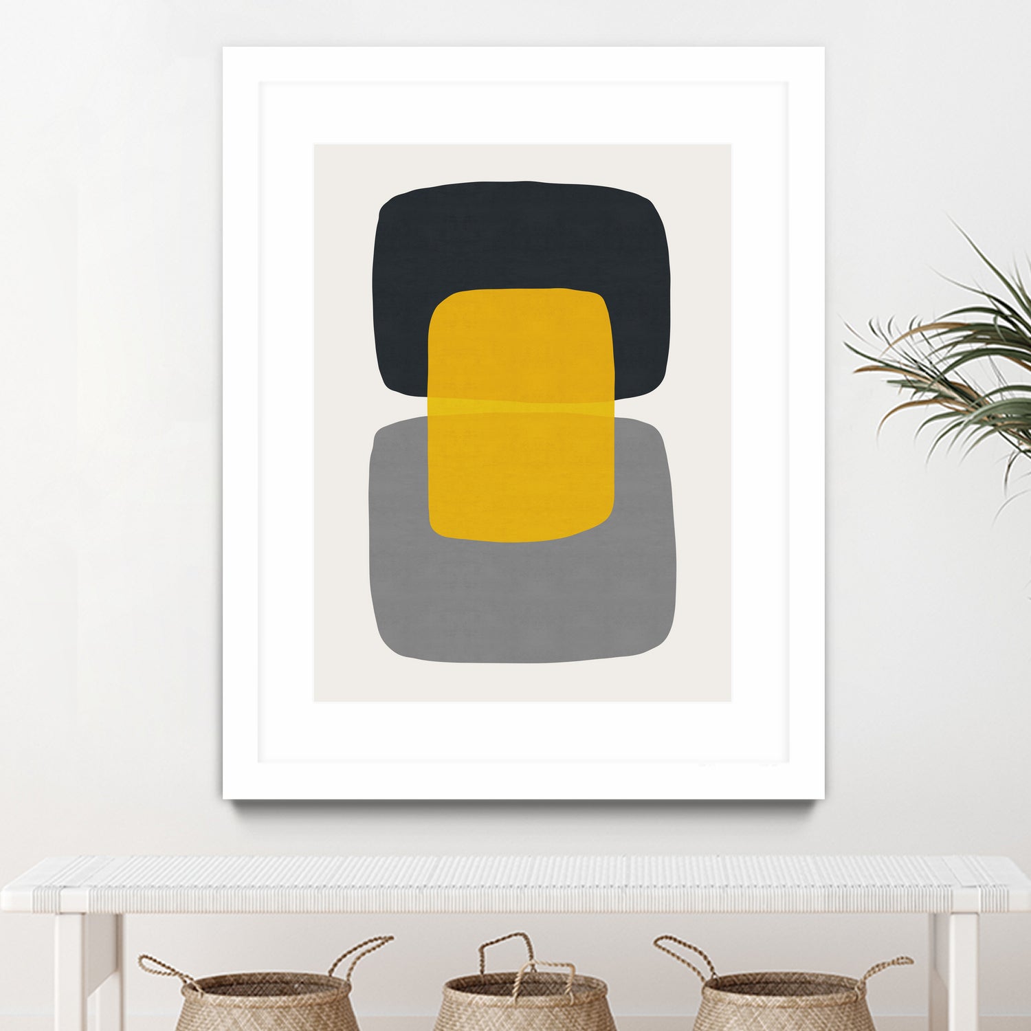 Abstract II by Vitor Costa on GIANT ART - yellow vector illustration