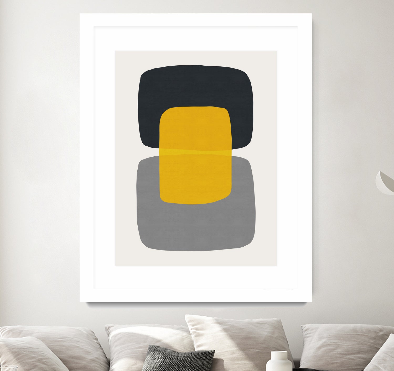 Abstract II by Vitor Costa on GIANT ART - yellow vector illustration