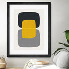 Abstract II by Vitor Costa on GIANT ART - yellow vector illustration