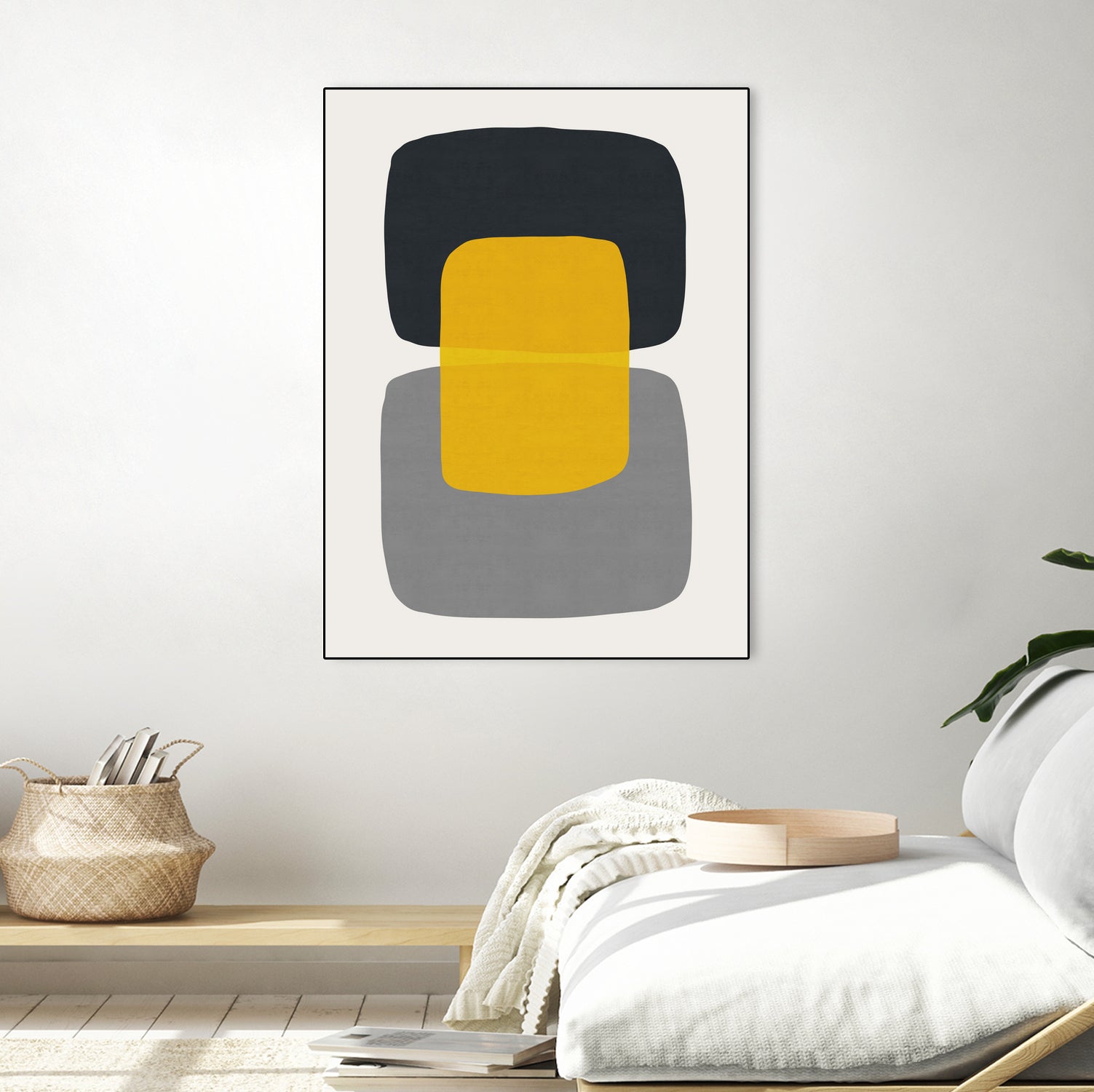 Abstract II by Vitor Costa on GIANT ART - yellow vector illustration